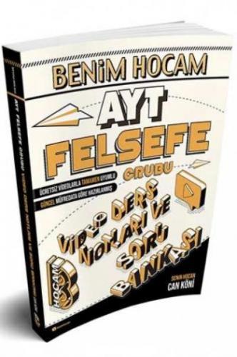 Benim Hocam Yayınları 2022 AYT Felsefe Grubu Video Ders Defteri ve Soru Bankası