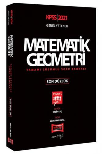 KPSS 2021 Genel Yetenek Matematik-Geometri Tamamı Çözümlü Soru Bankası