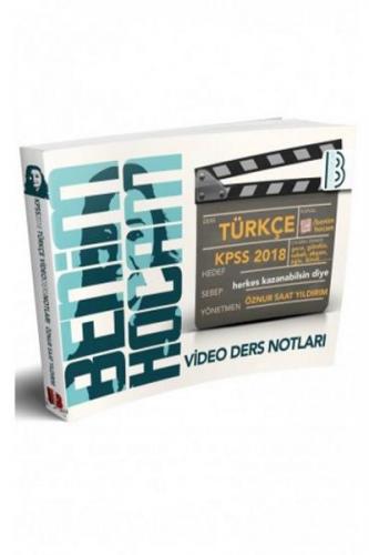 2018 KPSS Türkçe Video Ders Notları