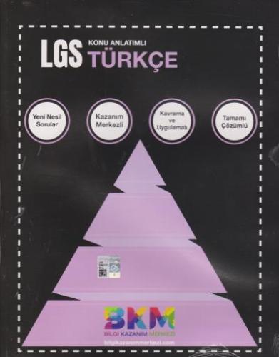 Bilgi Kazanım Merkezi LGS Türkçe Konu Anlatımlı-YENİ Bilgi Kazanım Mer