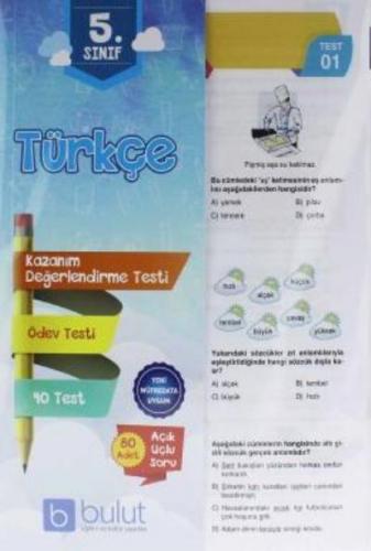 Bulut 5. Sınıf Türkçe Yaprak Test Bulut Eğitim ve Kültür Yay. Komisyon