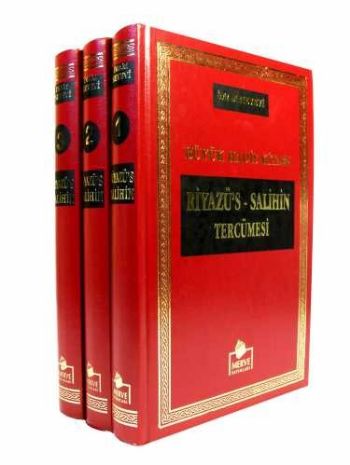 Büyük Hadis Kitabı Riyazüs Salihin Tercümesi 3 Cilt