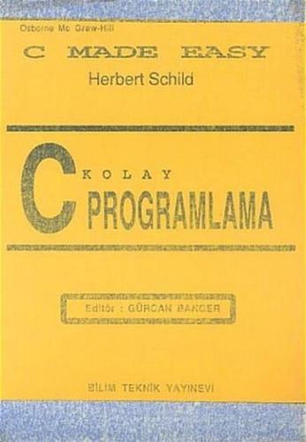 C Kolay Programlama Herbert Schildt
