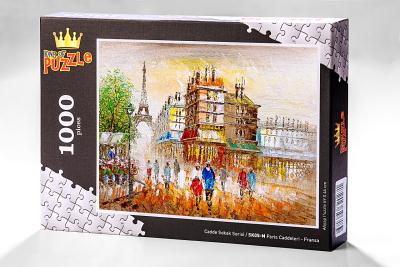 Cadde Sokak Serisi - Paris Caddeleri-Fransa 1000 Parça Puzzle