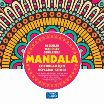 Çocuklar İçin Mandala-Pembe Kitap Parıltı Yayıncılık Kollektif