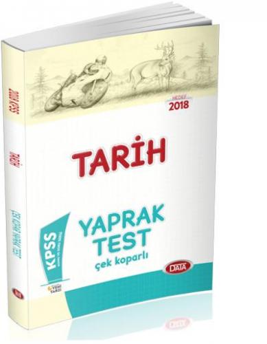 Data KPSS Tarih Çek Koparlı Yaprak Test 2018