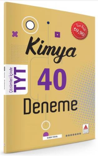 Delta Kültür Yayınları TYT Kimya 40 Deneme Delta Kültür İlker Yücel