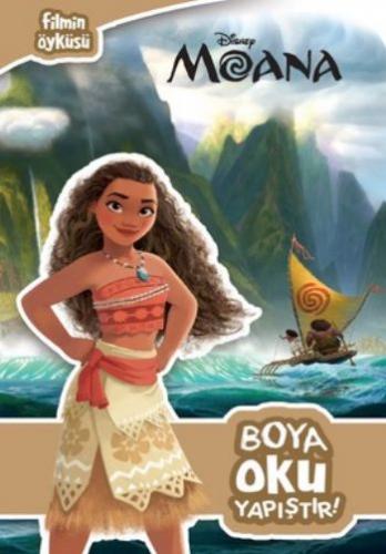 Disney Moana-Boya Oku Yapıştır!