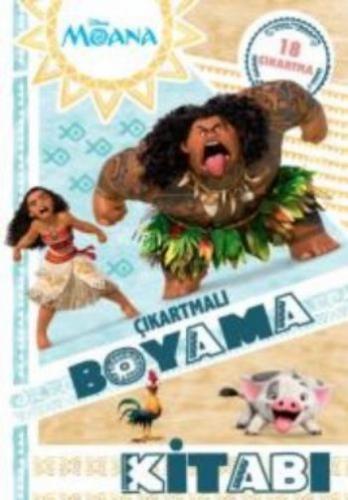 Disney Moana - Çıkartmalı Boyama Kitabı