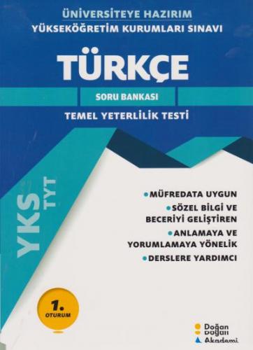 Doğan Akademi YKS-TYT Türkçe Soru Bankası 1. Oturum Doğan Akademi Komi