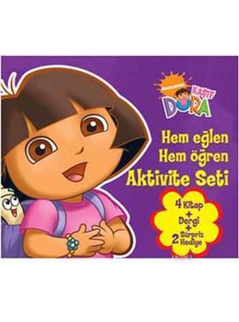 Dora Eğleniyorum Öğreniyorum Seti (3 - 6 Yaş) Kolektif