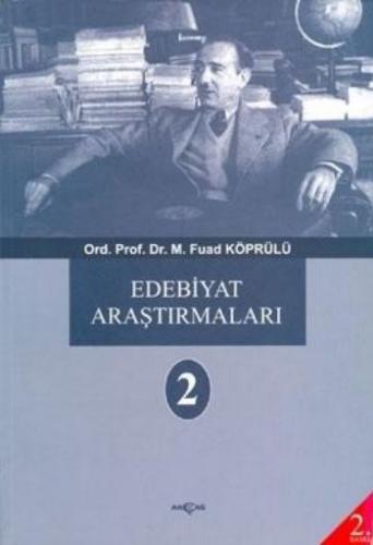 Edebiyat Araştırmaları 2 Mehmet Fuad Köprülü