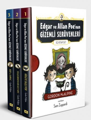 Edgar ve Allan Poenun Gizemli Serüvenleri 3 Kitap Set Gordon McAlpine