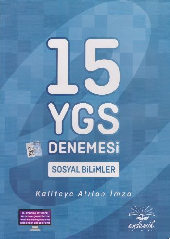 Endemik 15 YGS Sosyal Bilimler Denemesi Komisyon