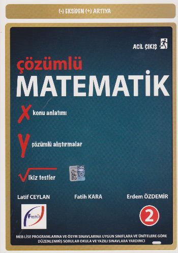 Acil Çıkış Çözümlü Matematik 2 Latif Ceylan