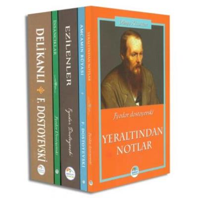 Fyodor Dostoyevski Seti 5 Kitap Fyodor Dostoyevski