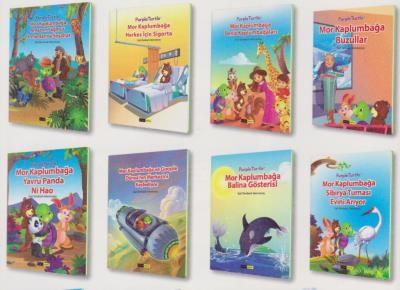 Gendaş 1. Sınıf Mor Kaplumbağa Serisi 10 Kitap Set Gendaş Çocuk Kolekt