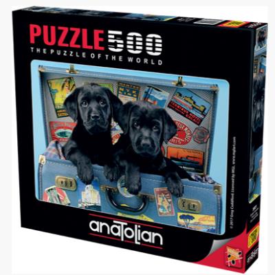 Anatolian Puzzle 500 Parça Gezgin Köpekler 3601 Kolektif