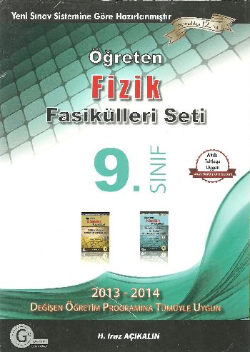 Gür 9. Sınıf Öğreten Fizik Fasikülleri Seti H.Iraz Açıkalın