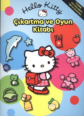 Hello Kitty-Çıkartma ve Oyun Kitabı Kollektif