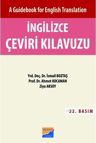 İngilizce Çeviri Kılavuzu İsmail Boztaş