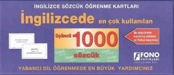 İngilizcede En Çok Kullanılan Üçüncü 1000 Sözcük; İngilizce Sözcük Öğrenme Kartları
