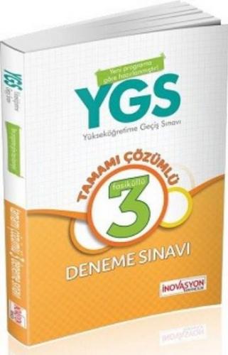 YGS Tamamı Çözümlü 3 Deneme Sınavı; (Büyük Boy)