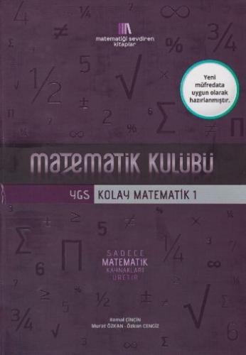 İrem Matematik Kulübü YGS Kolay Matematik 1 Komisyon
