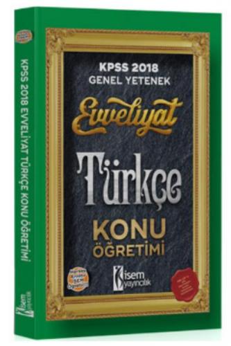 Isem KPSS Evveliyat Türkçe Konu Öğretimi 2018