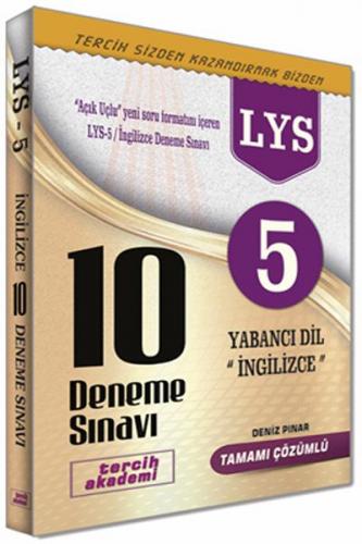 Kapadokya LYS-5 Yabancı Dil-İngilizce 10 Deneme Sınavı