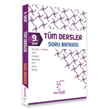 Karekök Yayınları 9. Sınıf Tüm Dersler Soru Bankası
