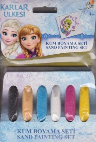 Karlar Ülkesi Elsa Kum Boyama Seti PM-05