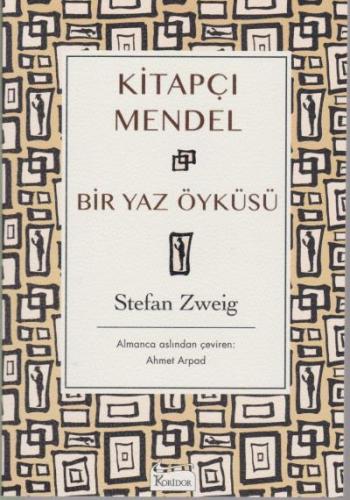 Kitapçı Mendel-Bir Yaz Öyküsü K. Kapak Stefan Zweig