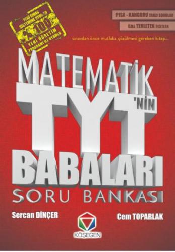 Köşegen YKS'nin Babaları Matematik Soru Bankası Sercan Dinçer-Cem Topa