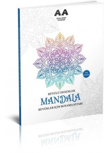 Mandala Büyülü Desenler Büyükler İçin Boyama Kitabı Akıllı Adam Yayınl