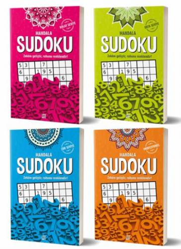 Mandala Sudoku 4 Kitap Set Kolektif