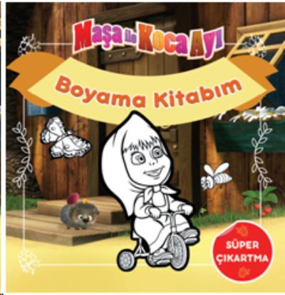 Maşa ile Koca Ayı Boyama Kitabı Kolektif