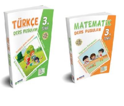 Mercek 3. Sınıf Türkçe-Matematik Ders Pusulam Seti-YENİ Mercek Yayıncı