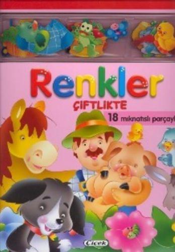 Mıknatıslı Kitaplar-1: Renkler (Çiftlikte)