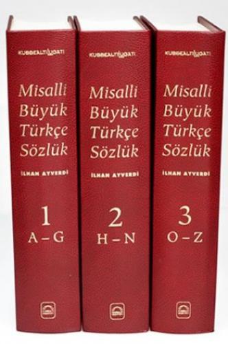 Misalli Büyük Türkçe Sözlük (3 Cilt) İlhan Ayverdi