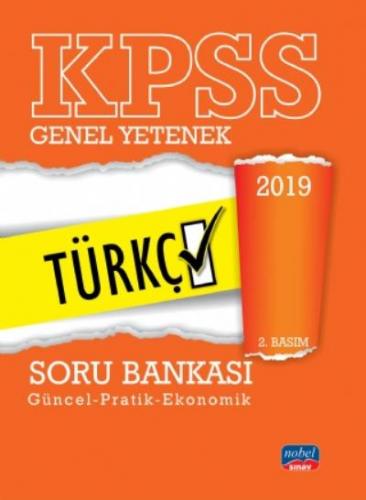 2019 KPSS Soru Bankası Genel Yetenek Türkçe Kolektif