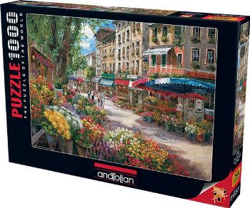 Anatolian Puzzle Paris Çiçek Pazarı / Parıs Flower Market 1000 Parça 3106