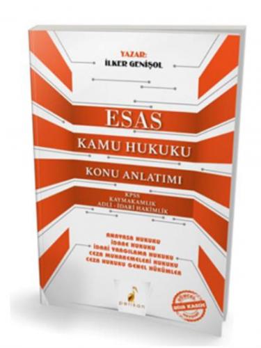 Esas Kamu Hukuku Konu Anlatımı