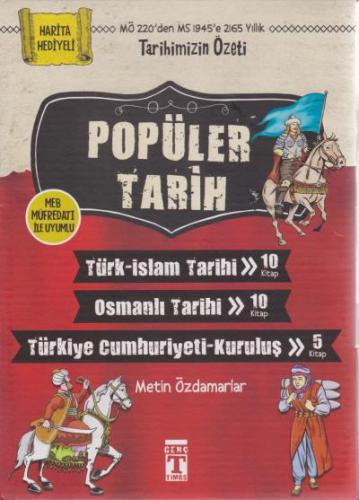 Popüler Tarih (25 Kitap) Metin Özdamarlar