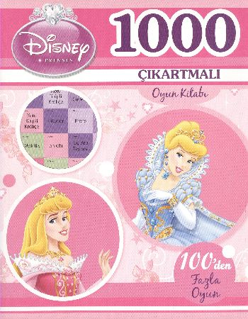 Prenses 1000 Çıkartmalı Oyun Kitabı