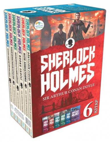 Sherlock Holmes 6 Kitap Takım-Kutulu Sir Arthur Conan Doyle