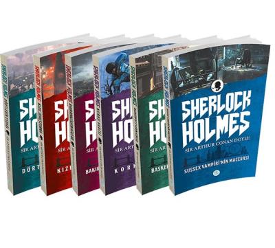 Sherlock Holmes 6 Kitap Takım-Kutusuz Sir Arthur Conan Doyle
