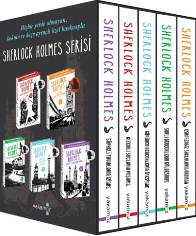 Sherlock Holmes Serisi 5 Kitap Takım Sir Arthur Conan Doyle