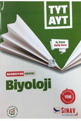 Sınav Dergisi Yayınları TYT AYT Biyoloji Akordiyon Serisi Aç Konu Katla Soru Sınav Dergisi