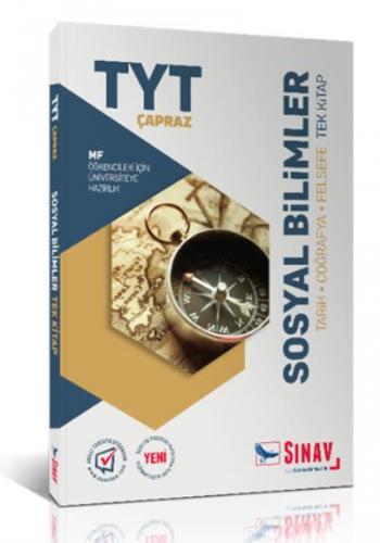 Sınav TYT Çapraz MF Öğrencileri İçin Sosyal Bilimler Tek Kitap-YENİ Sı